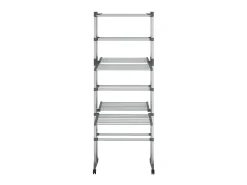 Prateleira* Estendal com 3 prateleiras/rodas 60x70x129 cm PT905681 Prateado