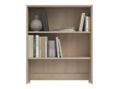 Sale Extensão superior para guarda-roupa Veltis com 2 prateleiras de melamina, 96x79x28 cm Castanho