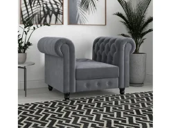 Outlet Loft24 Felix | Cadeira de descanso Cinzento