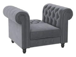 Outlet Loft24 Felix | Cadeira de descanso Cinzento