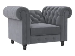 Outlet Loft24 Felix | Cadeira de descanso Cinzento