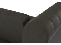 Dorel Home Felix | Sofá-cama de 3 lugares em microfibra Antracite^ Sofá