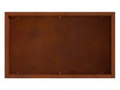 vidaxl Fire Pit 50 x 30 x 40 cm Aço Castanho