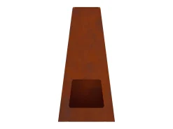Lareira*vidaxl Fire Pit 50 x 35 x 100 cm Castanho