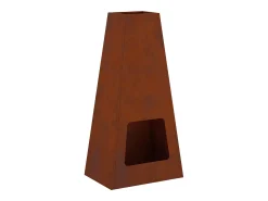 Lareira*vidaxl Fire Pit 50 x 35 x 100 cm Castanho