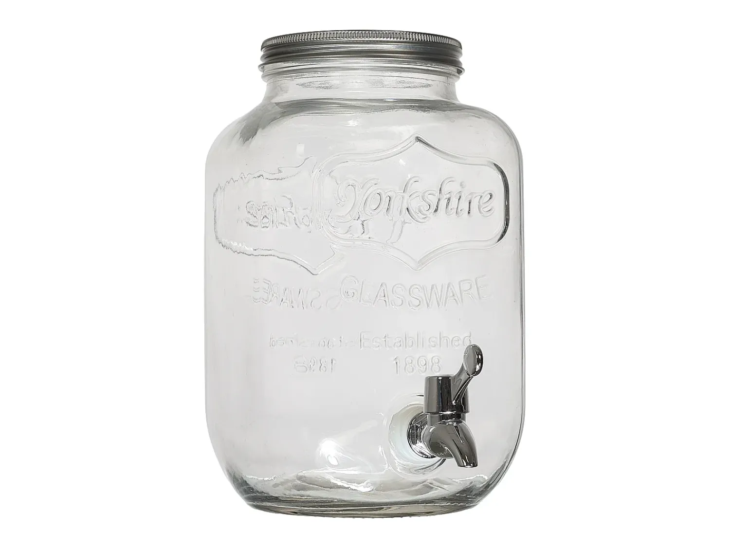 Acessório Vinho E Bar*The Home Deco Factory Fontaine A Boisson Verre 4l M6 A1/m6 Transparente