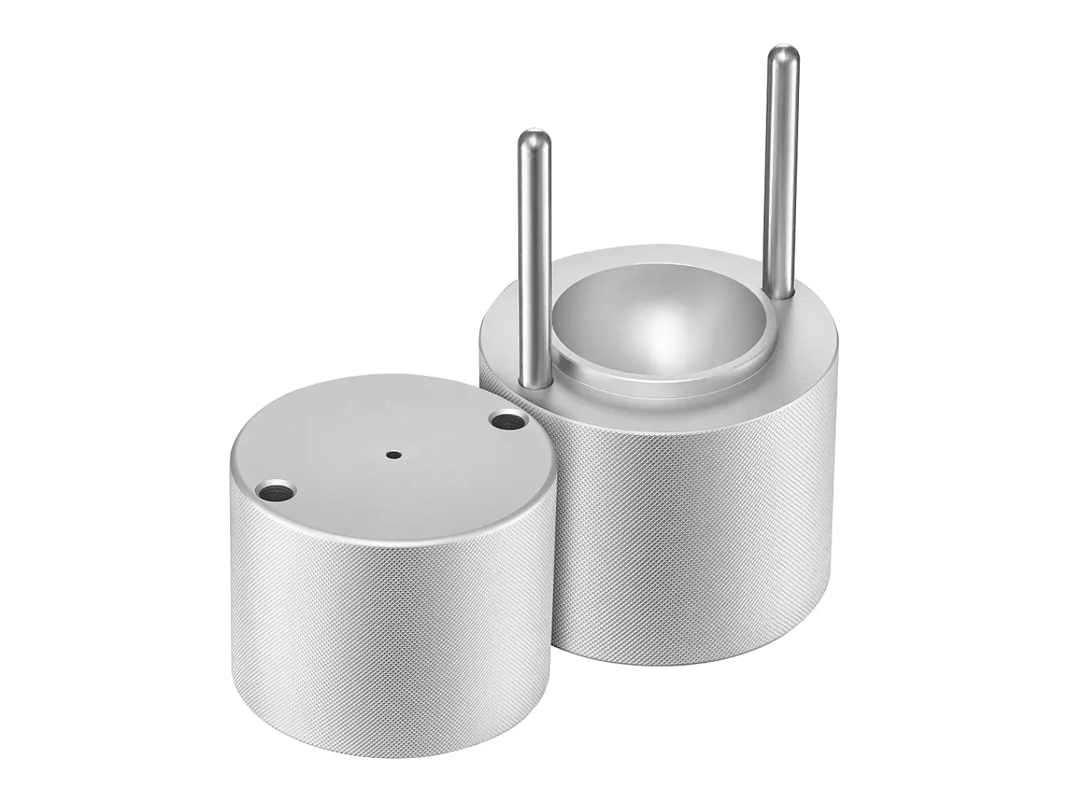 Acessório Vinho E Bar* Forma de Gelo SucceBuy Prensa de Gelo, Kit de Máquina de Gelo de 5.3 cm para Uísque, Prata, Ideal para Bebidas e Festas