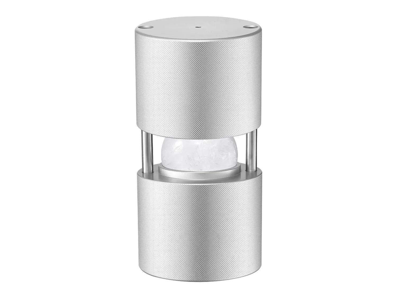 Acessório Vinho E Bar* Forma de Gelo SucceBuy Prensa de Gelo, Kit de Máquina de Gelo de 5.3 cm para Uísque, Prata, Ideal para Bebidas e Festas