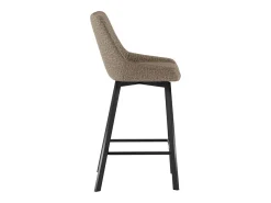 Outlet Fox - Banqueta de tecido - Conjunto de 2 peças Bege