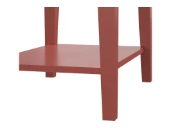 Dorel Home Franklin | Mesa de apoio com 2 gavetas em MDF azul claro^ Mesa De Apoio