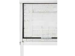 Móvel De Tv|Loft24 Freya | Móvel TV com 3 portas de abrir em Pinho Creme Branco