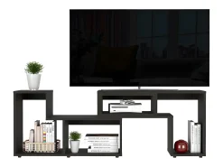 TuHome Gabinete de televisão extensível de Pequim Gabinete de Pequim, com Gabinete^ Móvel De Tv