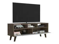 Móvel De Tv|TuHome Gabinete de televisão Oslo, com prateleiras Branco
