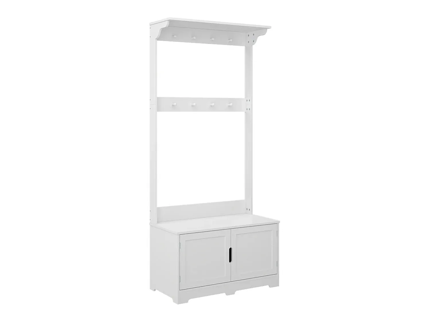 Móvel De Entrada|Vicco Garderobe 80x40x180 lysa Branco