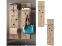 Móvel De Entrada|Vicco Garderobe carvalho goldkraft 36x21.6x135 siri Natural escuro