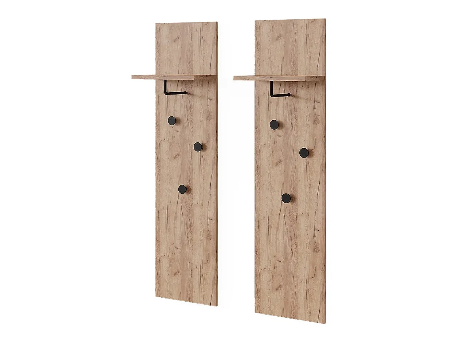 Móvel De Entrada|Vicco Garderobe carvalho goldkraft 36x21.6x135 siri Natural escuro
