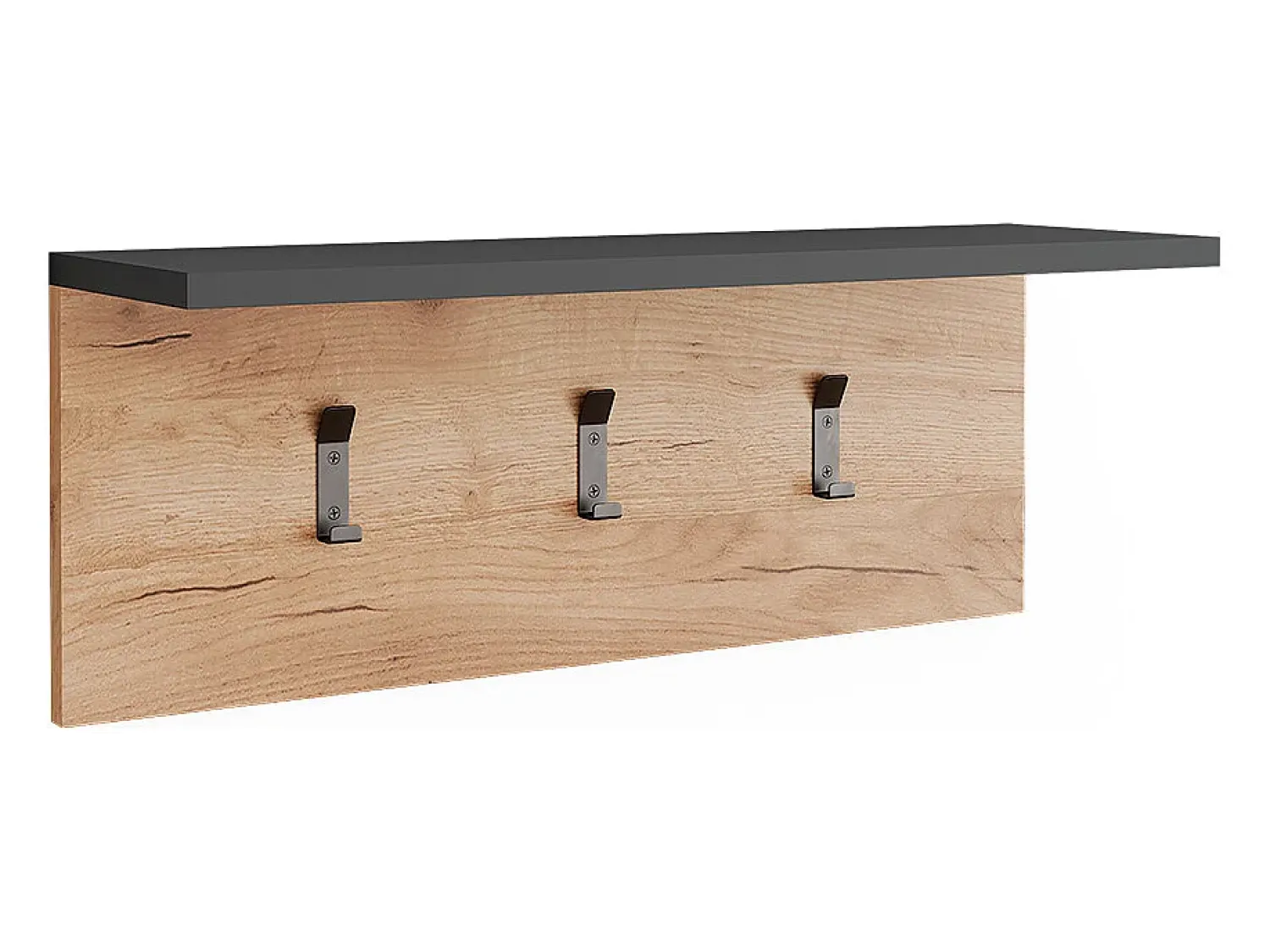 Discount Vicco Garderobe mit Hutablage carvalho antracite/goldkraft 60x18x21.6 orlando Cinza antracite