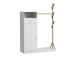Vicco Garderobenschrank /bambu 100x40x145 liria^ Móvel De Entrada