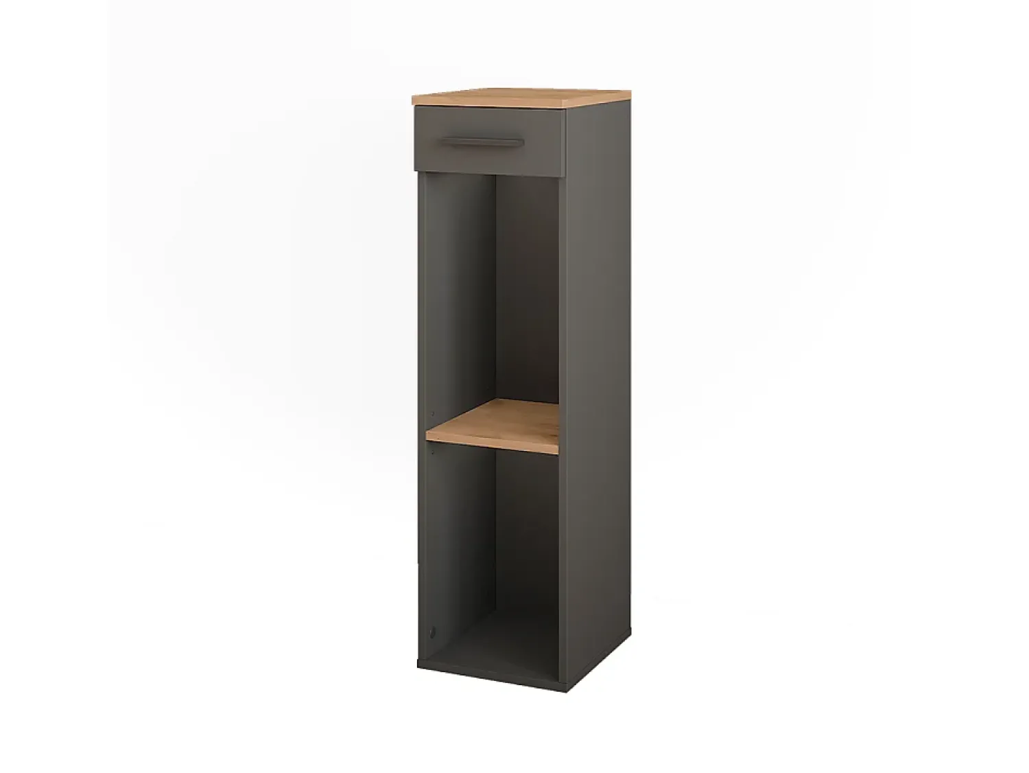 Vicco Garrafeira carvalho goldkraft/antracite 30x34.5x106 repose^ Acessórios De Arrumação|Acessório Vinho E Bar