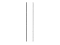 Discount Garrafeira de parede para 24 garrafas ferro PT936047 Preto