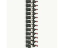 Discount Garrafeira de parede para 24 garrafas ferro PT936047 Preto