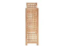 Garrafeira p/ 25 garrafas madeira de nogueira maciça 63x25x73cm PT959763^ Acessórios De Arrumação|Acessório Vinho E Bar