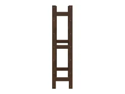 Acessórios De Arrumação|Acessório Vinho E Bar* Garrafeira para 42 garrafas madeira de pinho maciça PT519423 Castanho