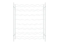 Acessórios De Arrumação|Acessório Vinho E Bar* Garrafeira para 48 garrafas metal PT862886 Branco