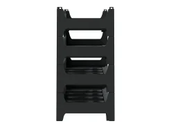Clearance Garrafeira para 24 garrafas empilhável PP PT171592 Cinza antracite