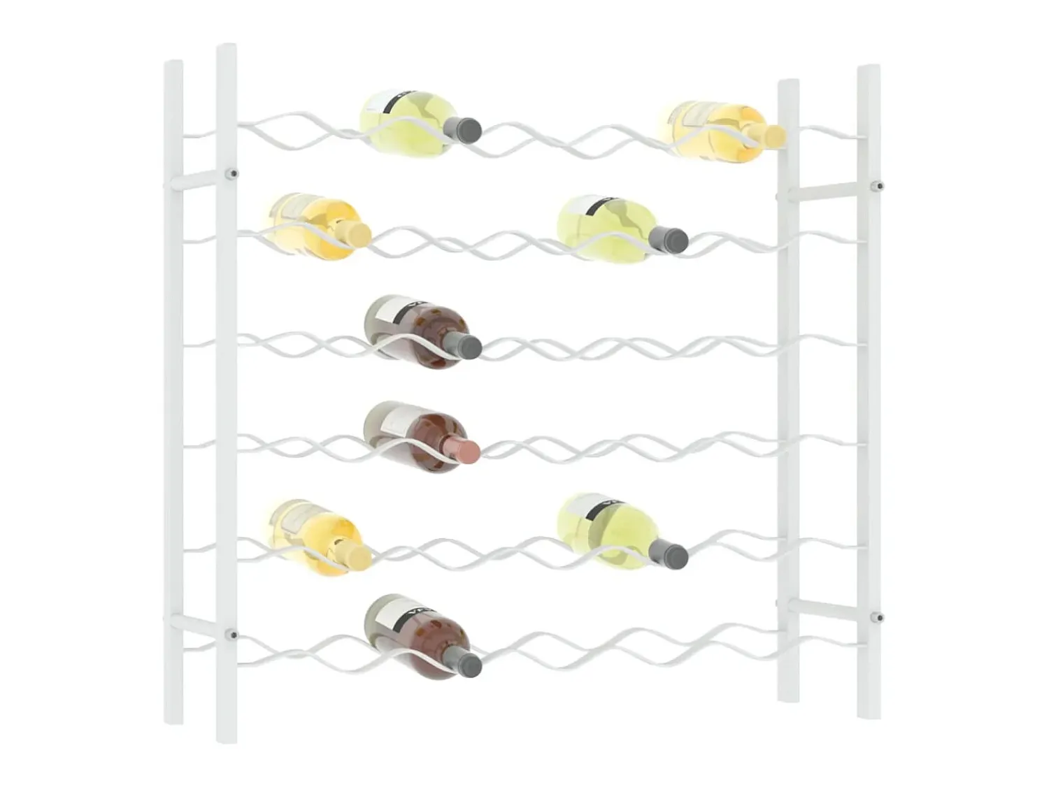 New Garrafeira para 36 garrafas metal PT861794 Branco
