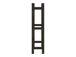 Acessórios De Arrumação|Acessório Vinho E Bar* Garrafeira para 42 garrafas madeira de pinho maciça PT607057 Preto