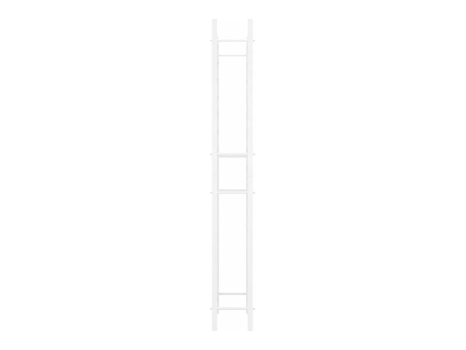 Acessórios De Arrumação|Acessório Vinho E Bar* Garrafeira para 96 garrafas metal PT851221 Branco
