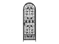 Acessórios De Arrumação|Acessório Vinho E Bar| Garrafeira, suporte de metal para 45 garrafas de vinho PT109390 Preto