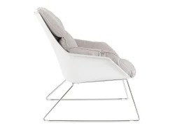 Discount Grace - Poltrona em polipropileno cinza Cinzento