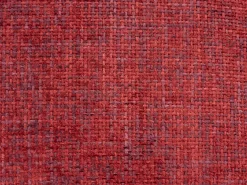 Sofá|Maison Céphy Grande sofá de canto direito em tecido texturizado POGNI da Vermelho