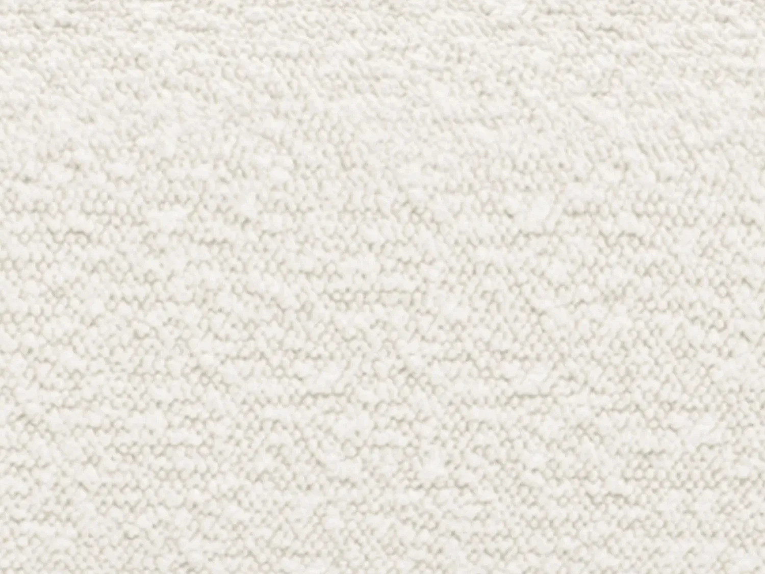 Sofá|Maison Céphy Grande sofá de canto esquerdo com encosto chaise-longue tecido bouclé POGNI Branco