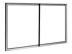 Grande Tela de Projeção HD SucceBuy, 279 cm, Tela de Projetor 16:9, Moldura 3D de Liga de Alumínio, para Projetores de Vídeo Externos e Domésticos^ Móvel De Tv
