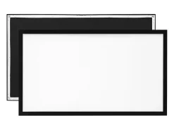 Grande Tela de Projeção HD SucceBuy, 279 cm, Tela de Projetor 16:9, Moldura 3D de Liga de Alumínio, para Projetores de Vídeo Externos e Domésticos^ Móvel De Tv
