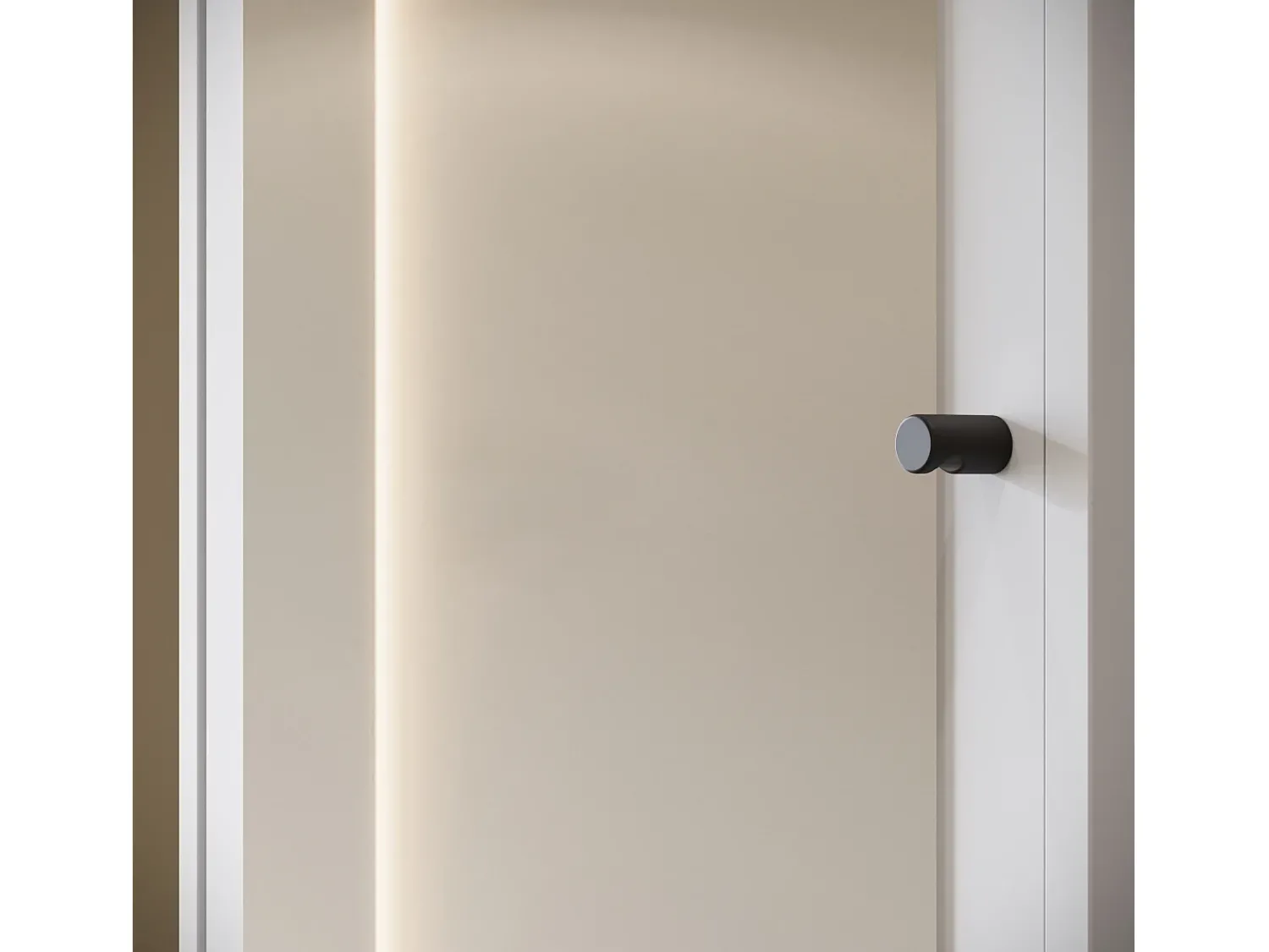 Guarda roupa moderna 90 cm roupeiro de entrada com espelho prateleiras e varão mate^ Móvel De Entrada