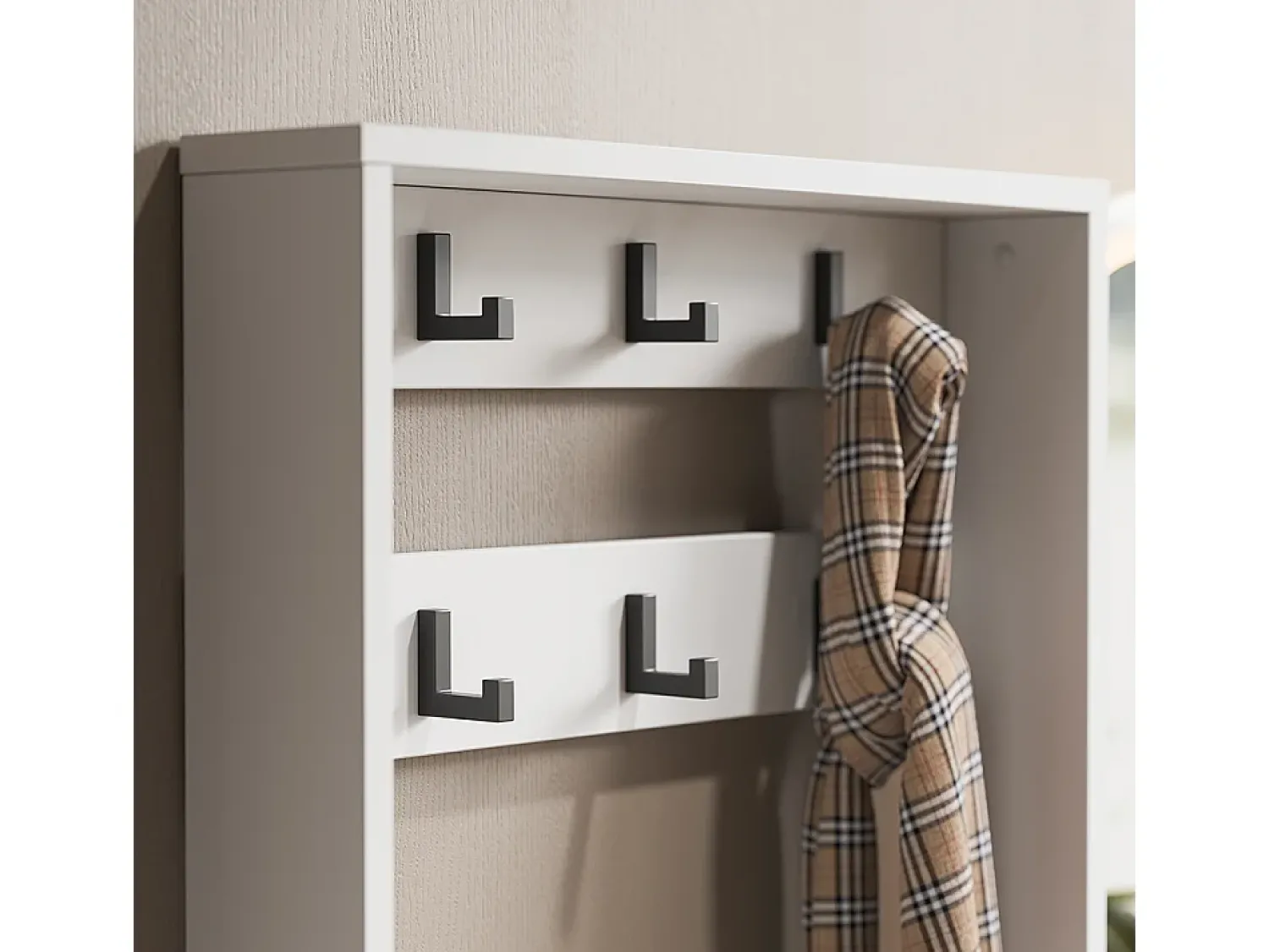 Móvel De Entrada|Vicco Guarda-roupa 100x40x45 eliza Branco