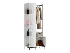 Móvel De Entrada*Vicco Guarda-roupa 80x45x187 zinto Branco