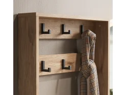 Móvel De Entrada*Vicco Guarda-roupa carvalho viking 100x40x45 eliza Natural escuro