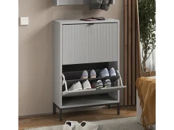 Móvel De Entrada|Vicco Guarda-roupa cinza 60x24x92 eliza Cinzento