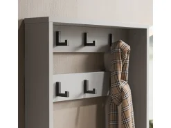 Móvel De Entrada|Vicco Guarda-roupa cinza 100x40x45 eliza Cinzento