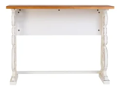 Consola| Hall de entrada em madeira laqueada branca Branco