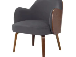 Poltrona*Loft24 Haruko | Cadeira Lounge em Antracite Cinzento