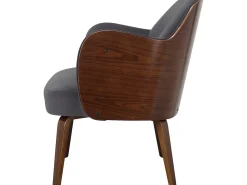 Poltrona*Loft24 Haruko | Cadeira Lounge em Antracite Cinzento