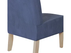 Dorel Home Hazen | Cadeira Lounge em Tecido Marinho^ Poltrona