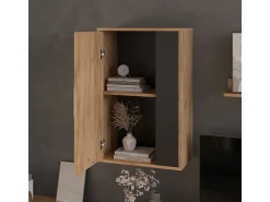 Online Vicco Hängeschrank carvalho goldkraft/antracite 50.1x28.3x78.4 berno Natural escuro
