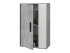 Prateleira|Vicco Hängeschrank concreto/branco 50.1x28.3x78.4 berno Cinzento claro